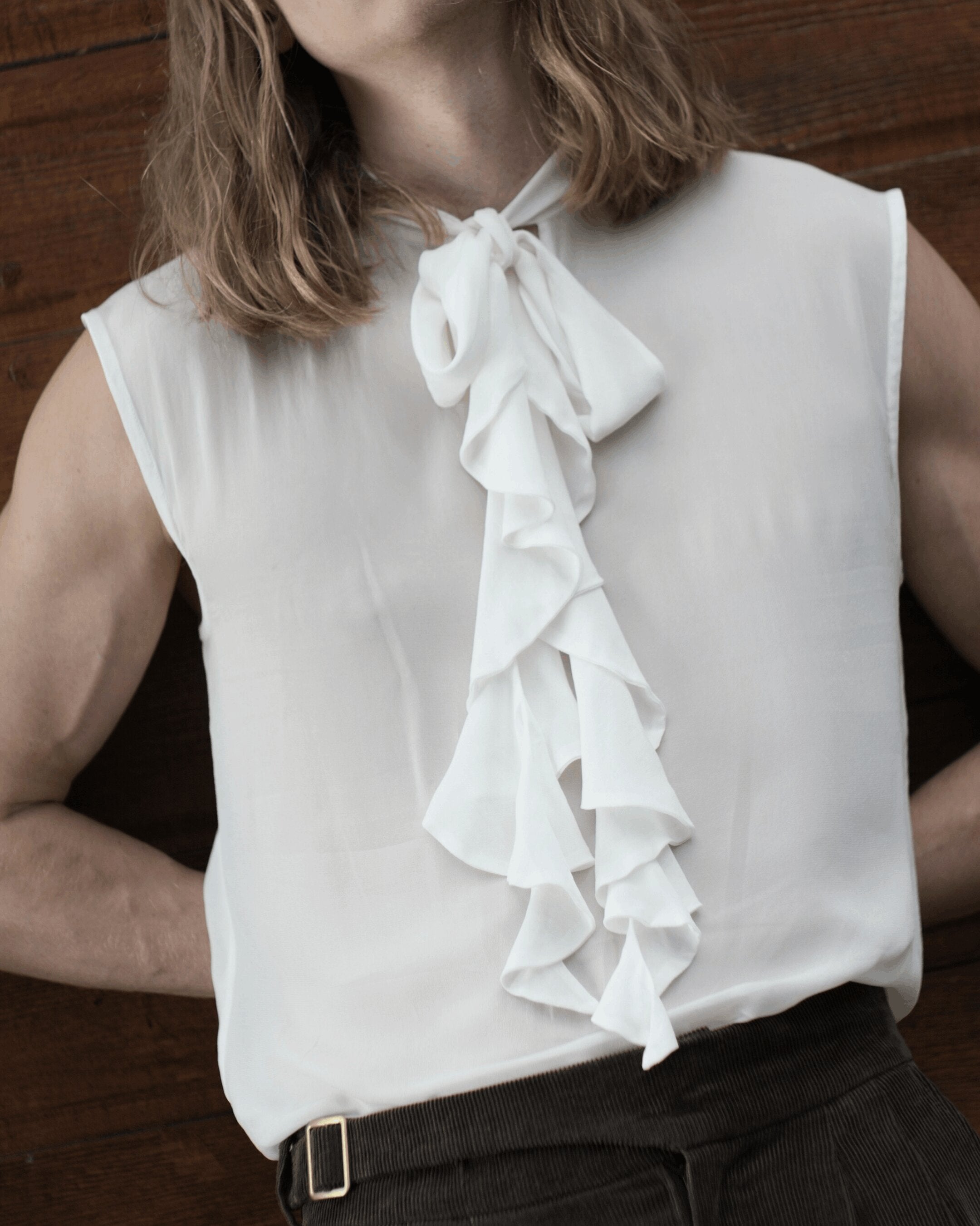 Tank Top Sheer Viscose