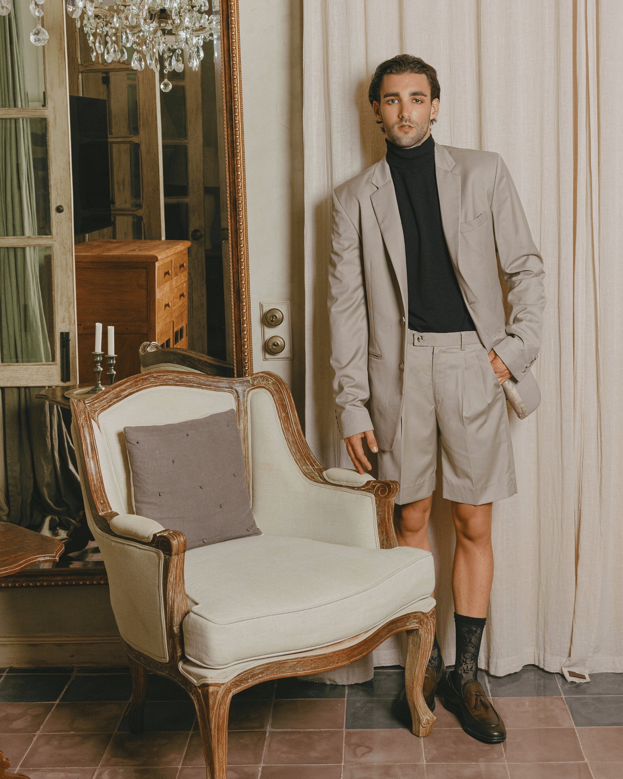 Tailored Short Pants Men