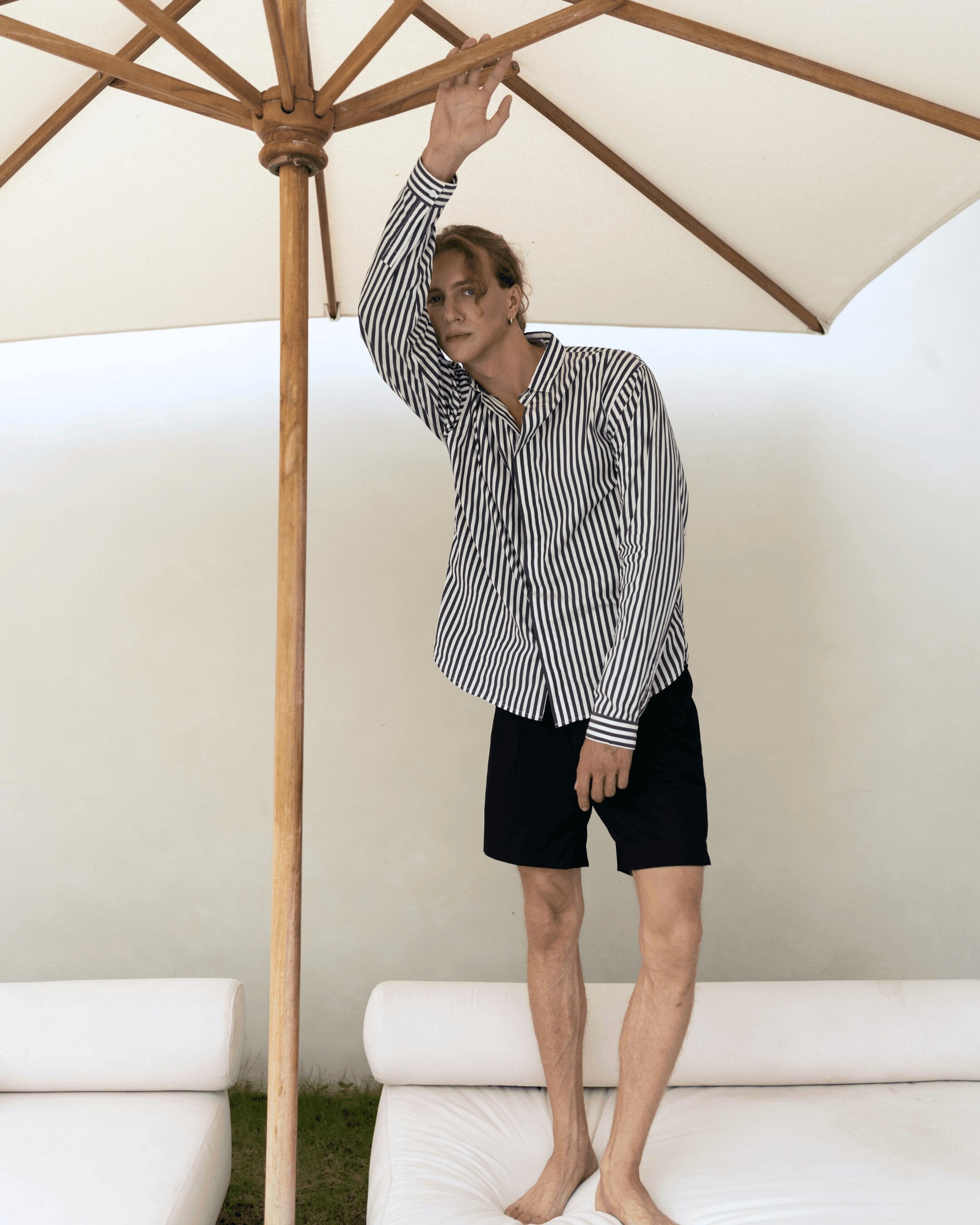 Regular Fit Cotton Stripped Shirt