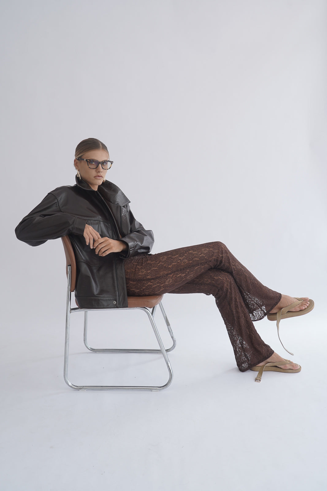 The Brunnea Lace Trousers