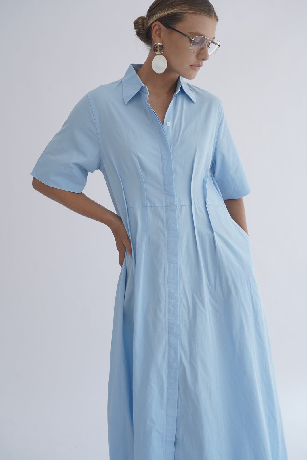 Celeste Cotton Maxi Dress