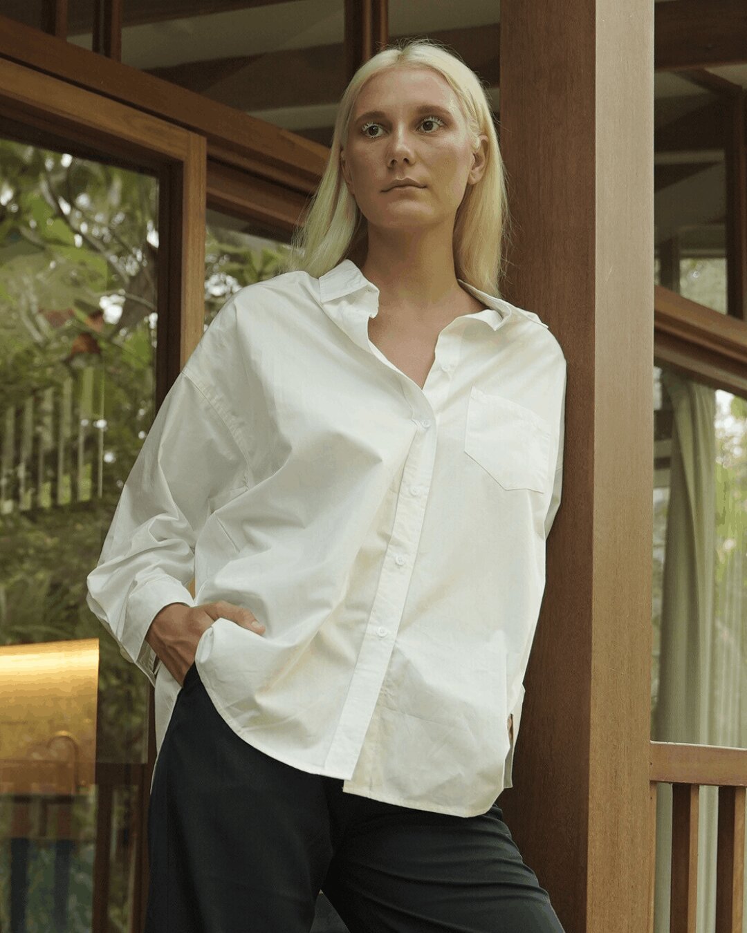 Oversized Shirt Poplin