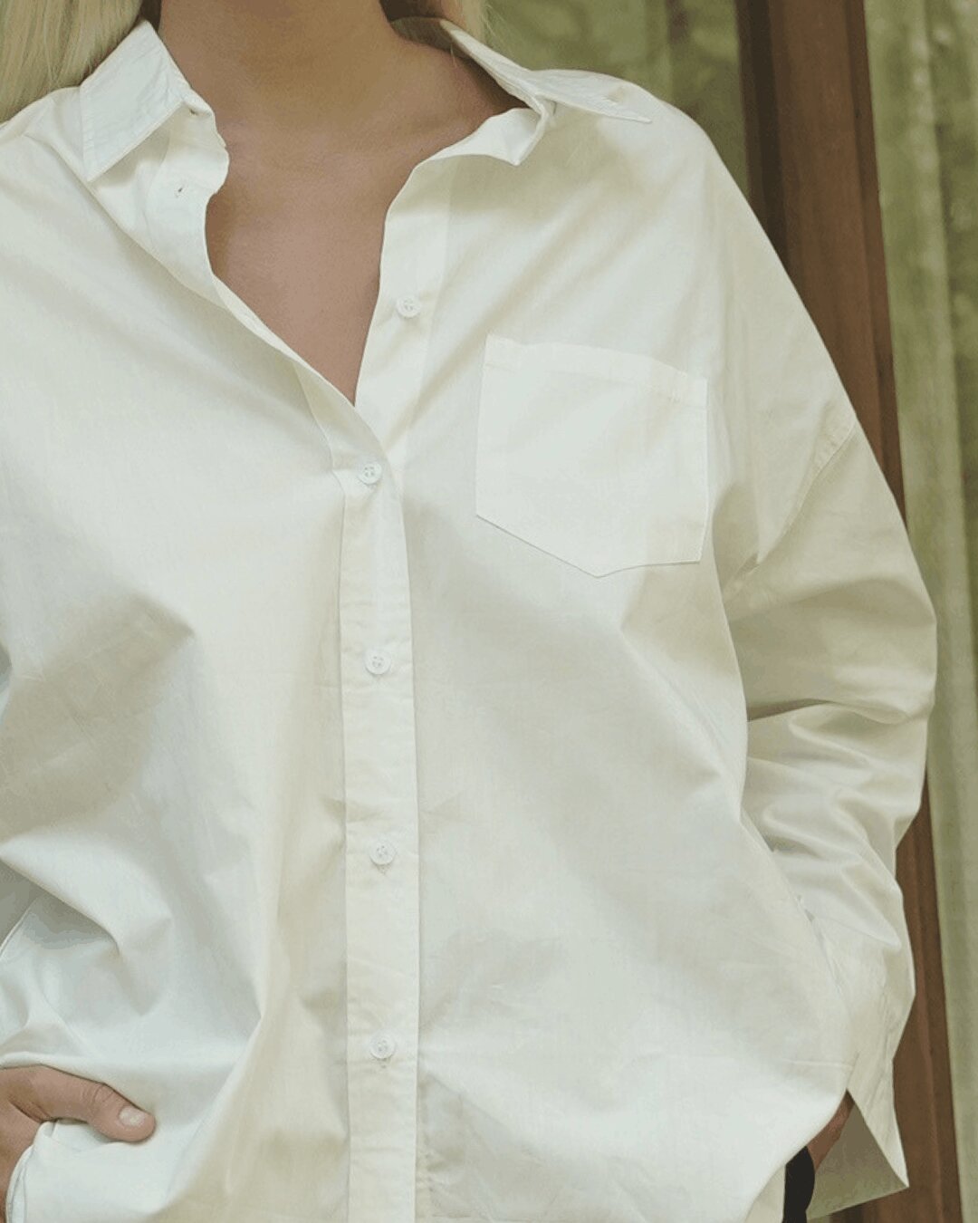 Oversized Shirt Poplin