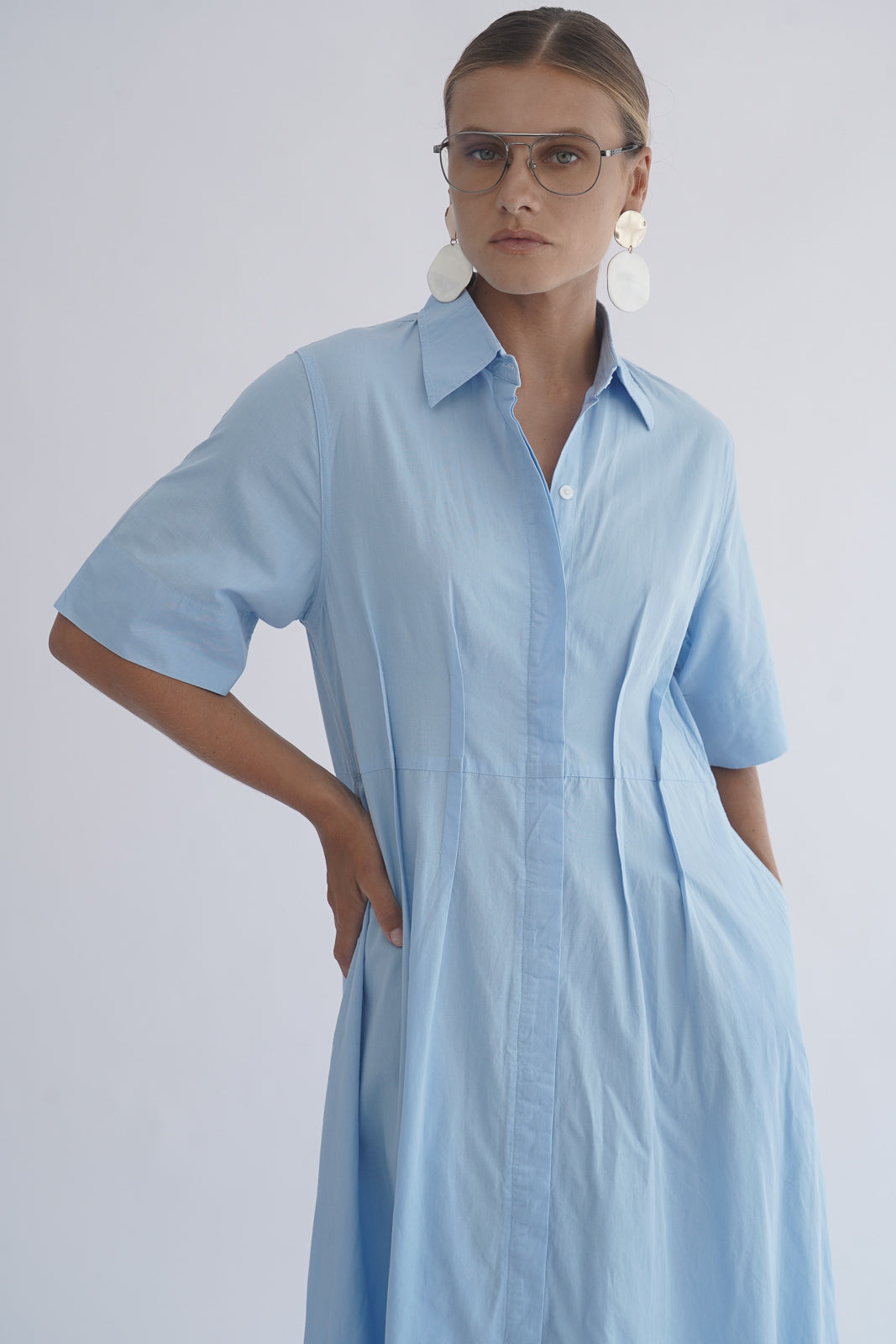 Celeste Cotton Maxi Dress