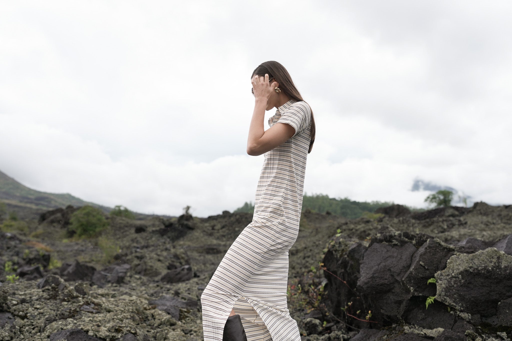 Sunstripes Shirt Dress