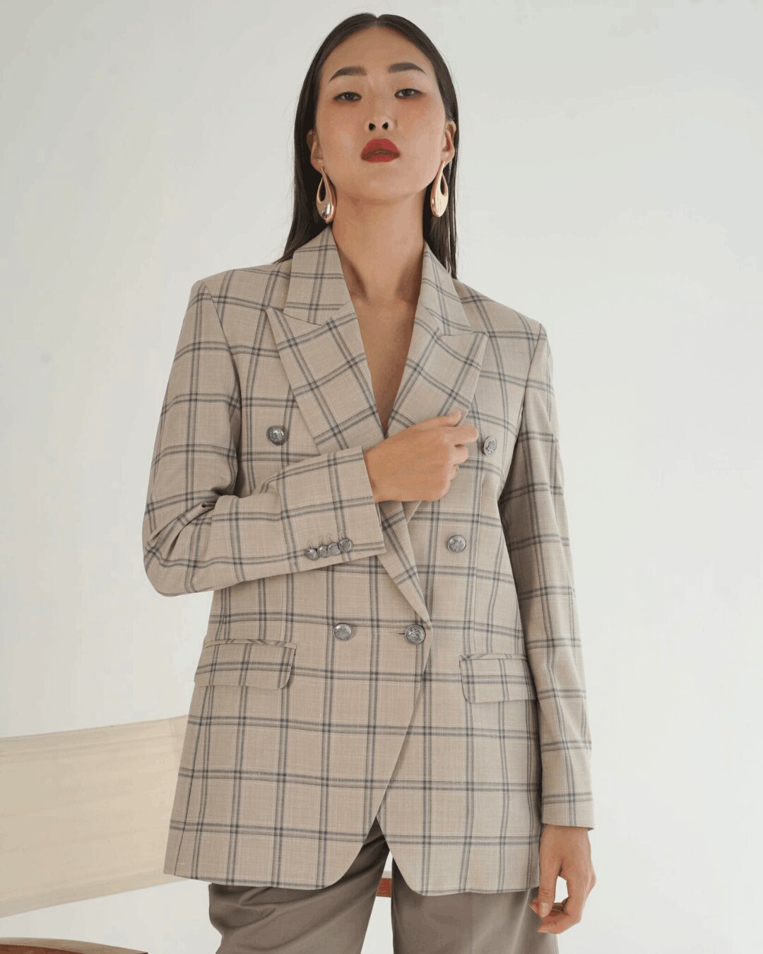 Clarus Double Breasted Blazer