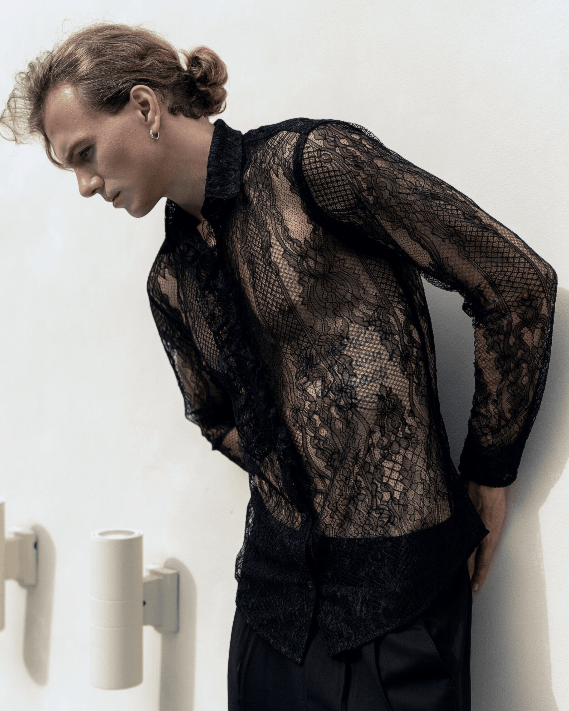 Regular Fit Lace Shirt