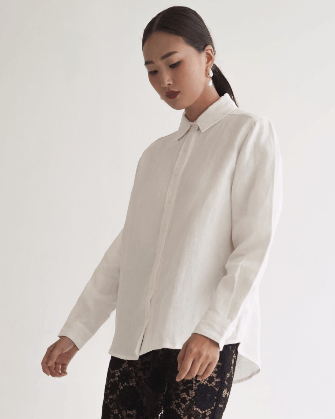 Regular Fit Linen Shirt
