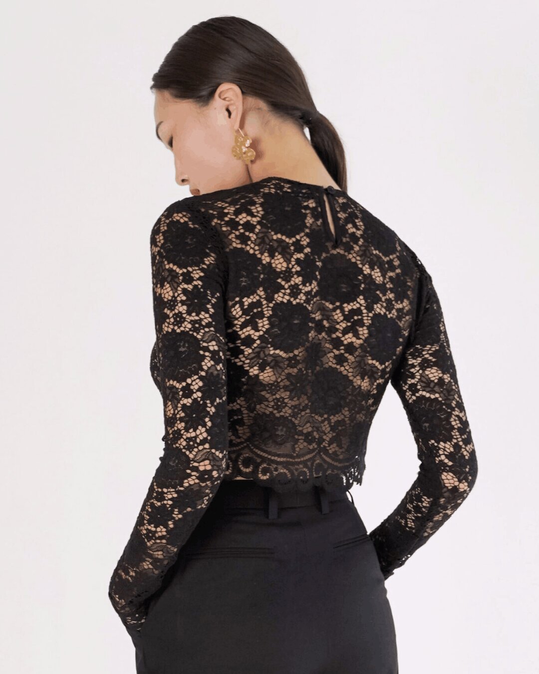 Cropped Top Lace