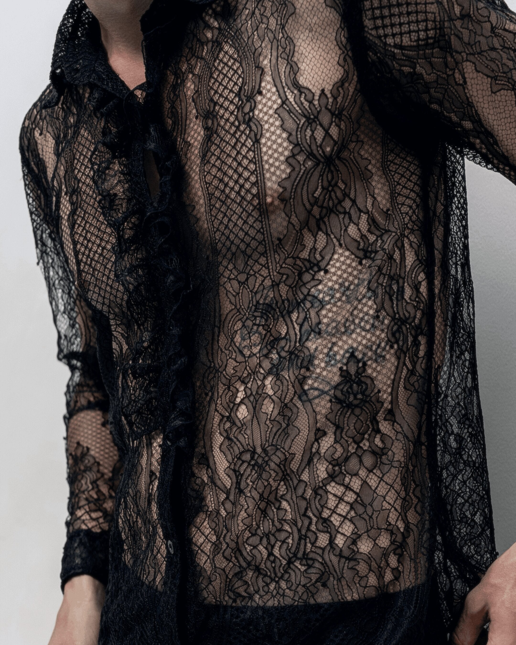 Regular Fit Lace Shirt