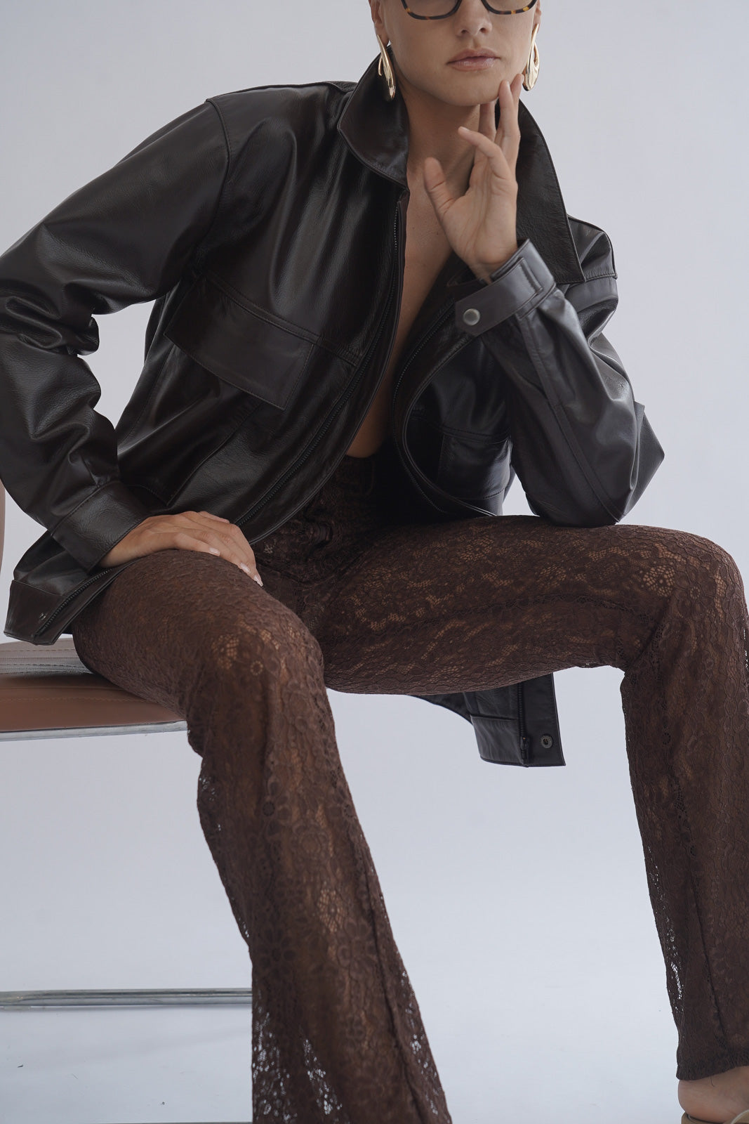 The Brunnea Lace Trousers